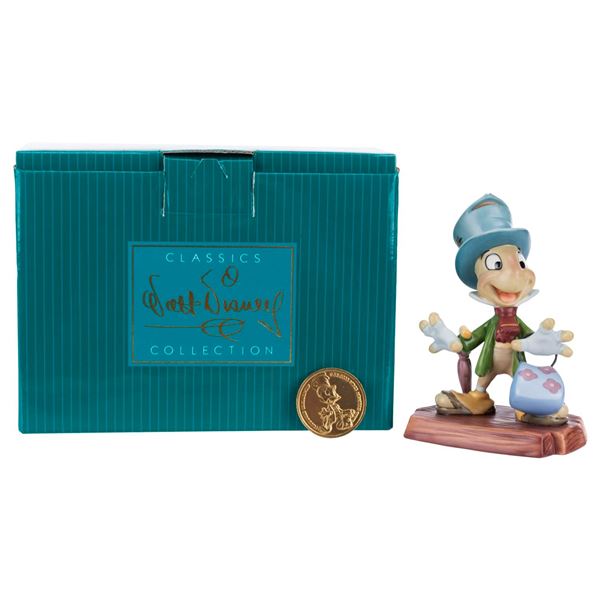 A WDCC Jiminy Cricket Figure.