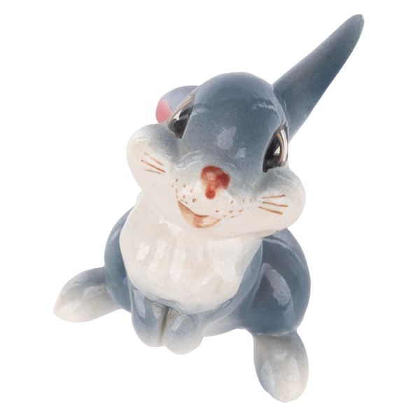 A Thumper Ceramic Figure by Evan K. Shaw.