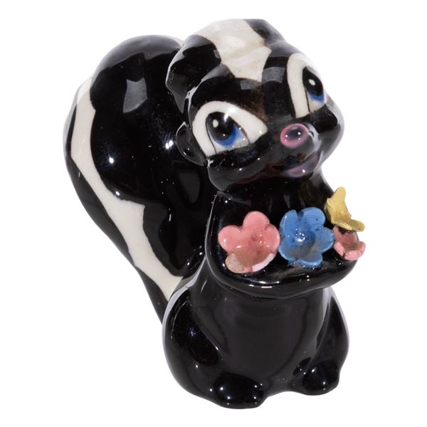 A "Bambi" Flower Ceramic Figurine by Hagen Renaker.