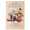 Image 1 : A Disney World War II Breakfast Poster.