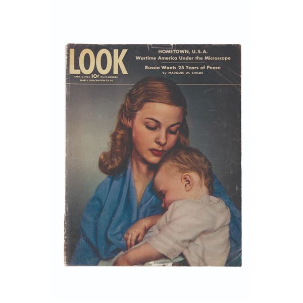 A 1944 LOOK Magazine with Walt Disney and Sulfa Drugs.