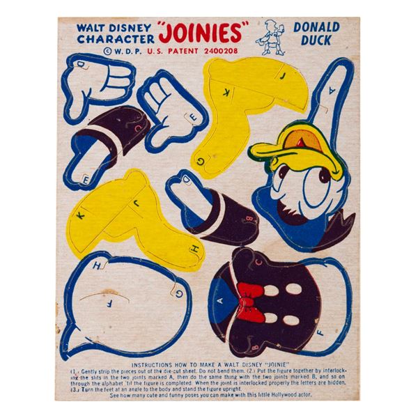 A Donald Duck "Joinie."