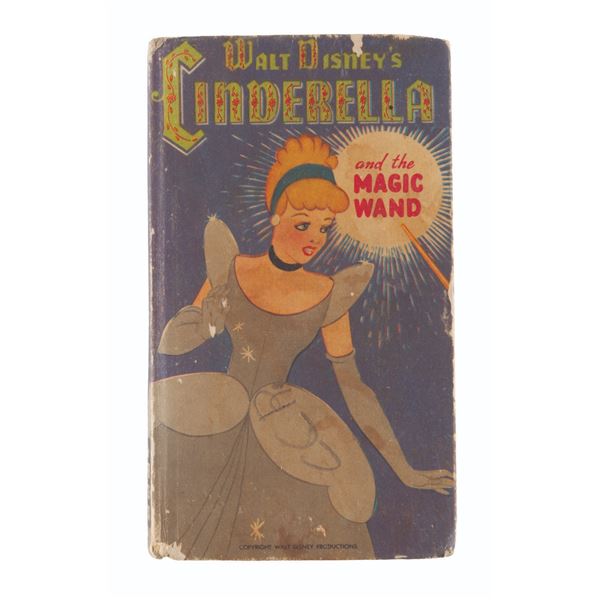 A Walt Disney's Cinderella and the Magic Wand Book.