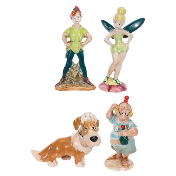 A Set of Beswick “Peter Pan” Ceramic Figurines.