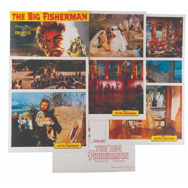 A Collection of "The Big Fisherman" Lobby Cards.