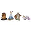 Image 1 : A Collection of "The Sword in the Stone" Ceramic Figurines.