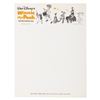 Image 1 : A “Winnie the Pooh and the Blustery Day” Stationery Sheet.