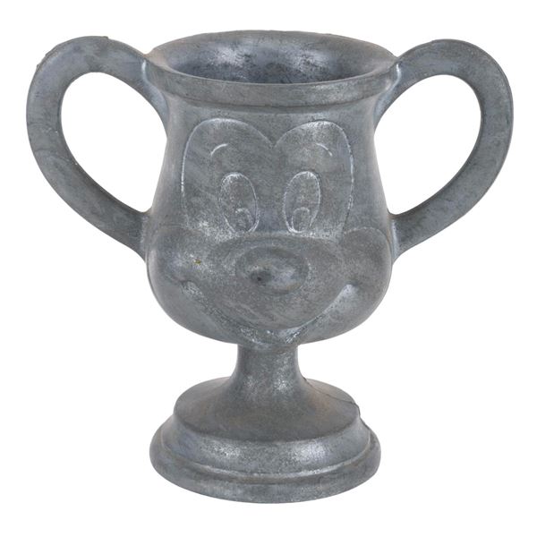 A Mickey Mouse Candle Holder.