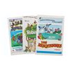 Image 1 : Three Spanish Disney Studio Animation Flyers.
