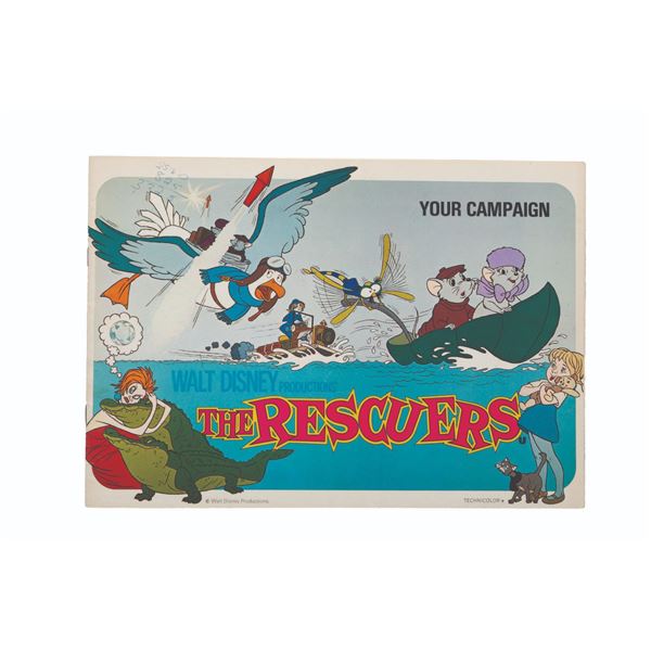A "The Rescuers" Ad Campaign Book.