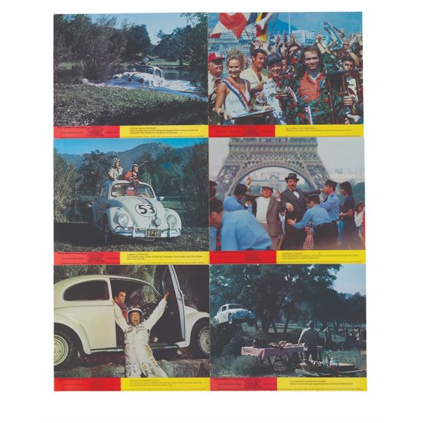 A Set of "Herbie Goes to Monte Carlo" Lobby Cards.