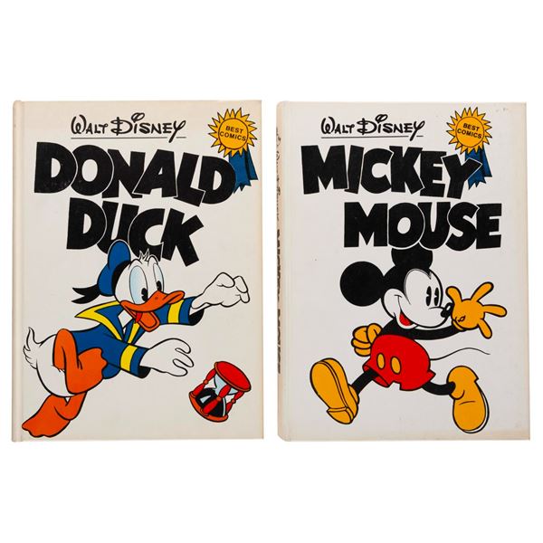 A Set of Donald Duck and Mickey Mouse Books.