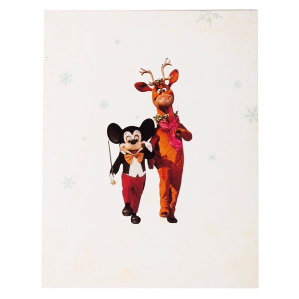 A 1980 Walt Disney Productions Christmas Card.