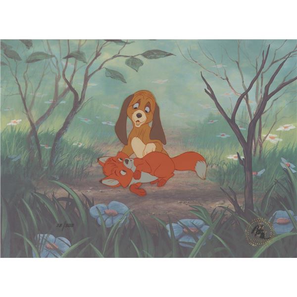 A "The Fox and the Hound" Limited Edition Cel.