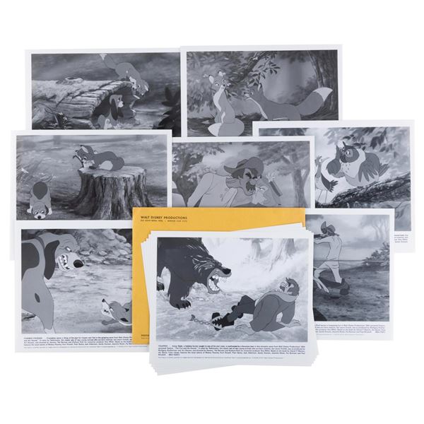 A Set of 12 “The Fox and the Hound” Publicity Photos.