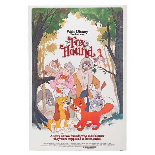 A “The Fox and The Hound” One-Sheet.