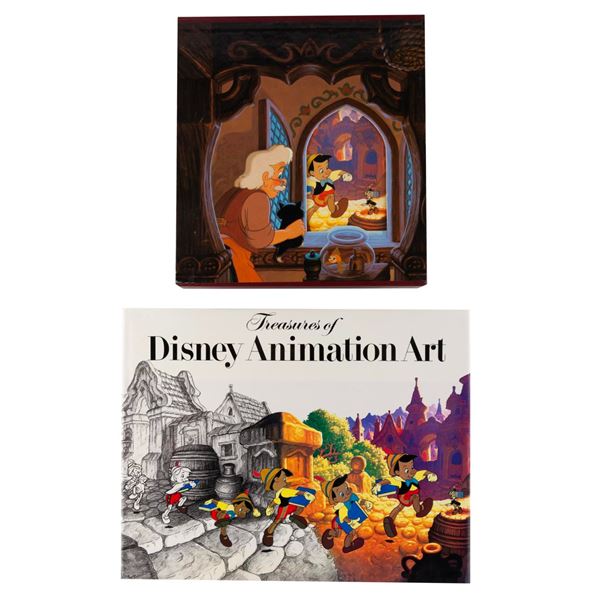 Illusion of Life Signed by Frank and Ollie, and Treasures of Disney Animation Art.