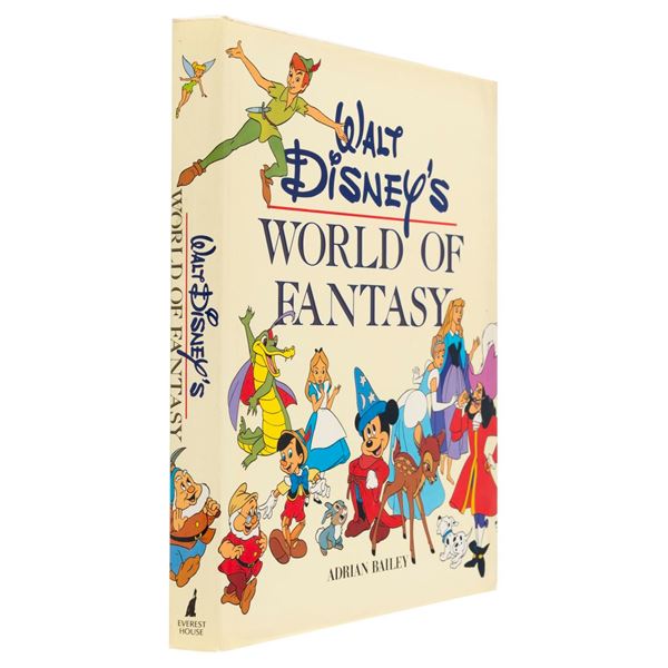 A Walt Disney's World Of Fantasy Book.