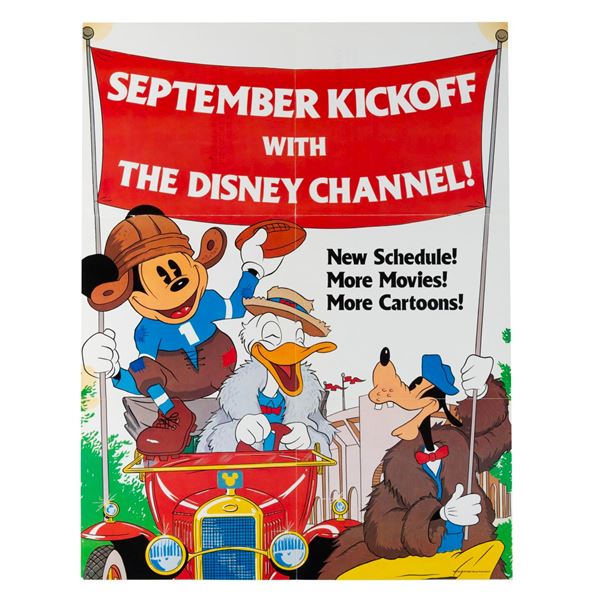 A Disney Channel "September Kickoff" Poster.