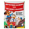 Image 1 : A Disney Channel "September Kickoff" Poster.