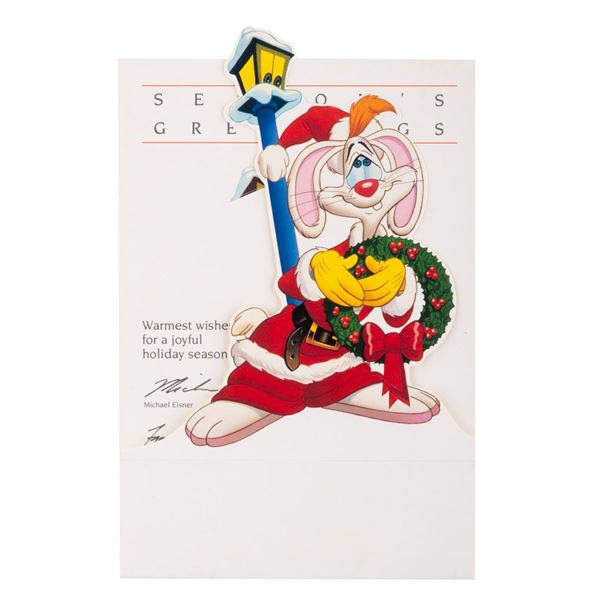 A 1988 Walt Disney Company Christmas Card.