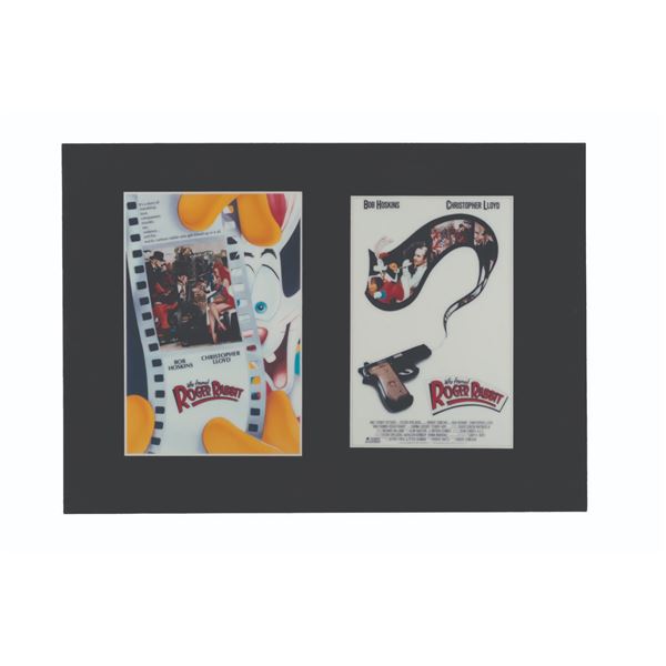 A "Who Framed Roger Rabbit" Movie Poster Presentation Board.