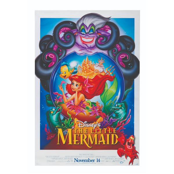 A "The Little Mermaid" Re-Release One-Sheet.