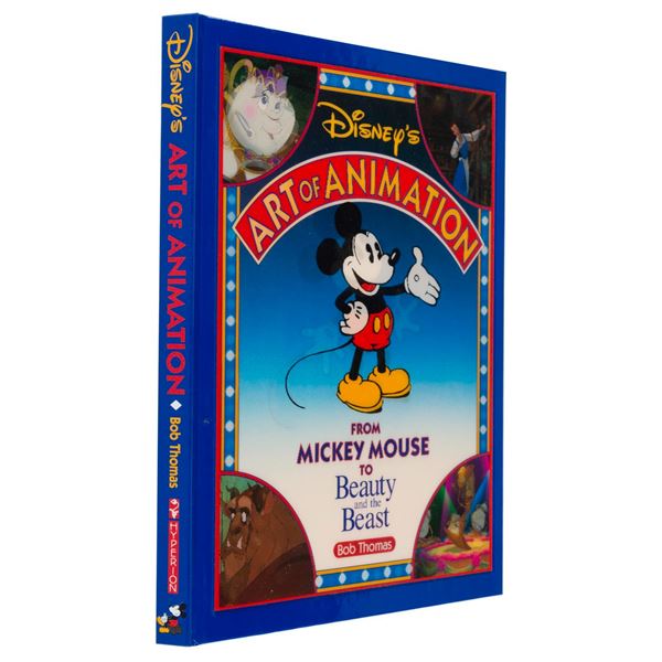 A Signed "Art of Animation From Mickey Mouse to Beauty and the Beast" Book.