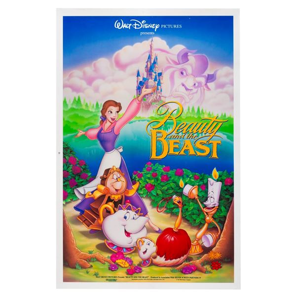 A “Beauty and the Beast” Original Child One-Sheet.