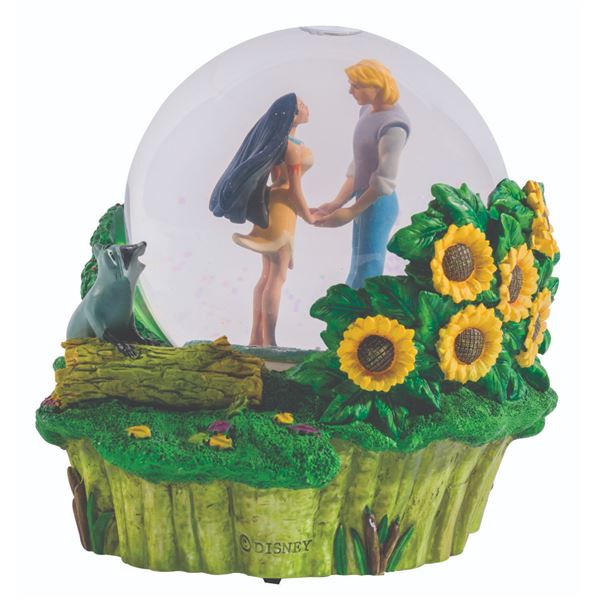 A "Pocahontas" Musical Snow Globe.