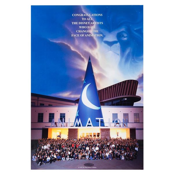 A Disney Feature Animation Team Poster.
