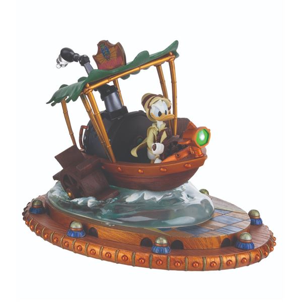 A Steampunk Donald Duck Figurine.