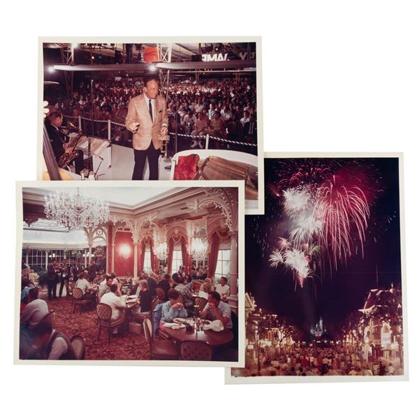 Three Disneyland Nighttime Entertainment Photos.