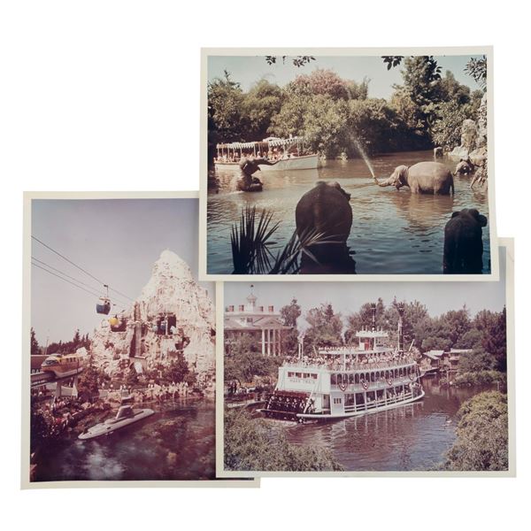 Three Early Disneyland Photos.