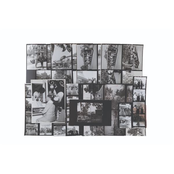 A Collection of 1960 Disneyland Photo Contact Sheets.