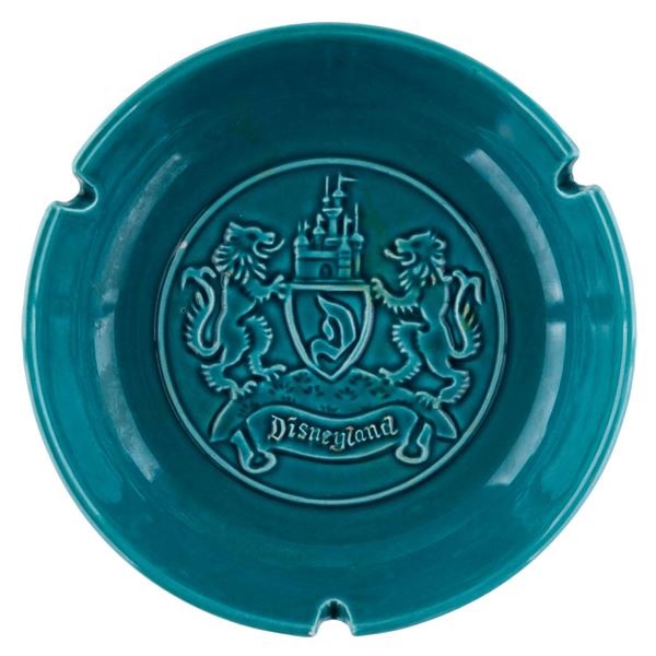 An Early Disneyland Souvenir Large Ashtray.