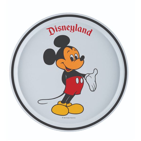 A Disneyland Mickey Mouse Tray.