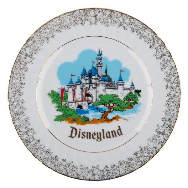 A Disneyland Castle Plate.