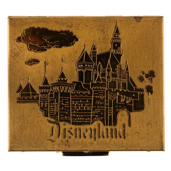 An Early Disneyland Sleeping Beauty Castle Compact.