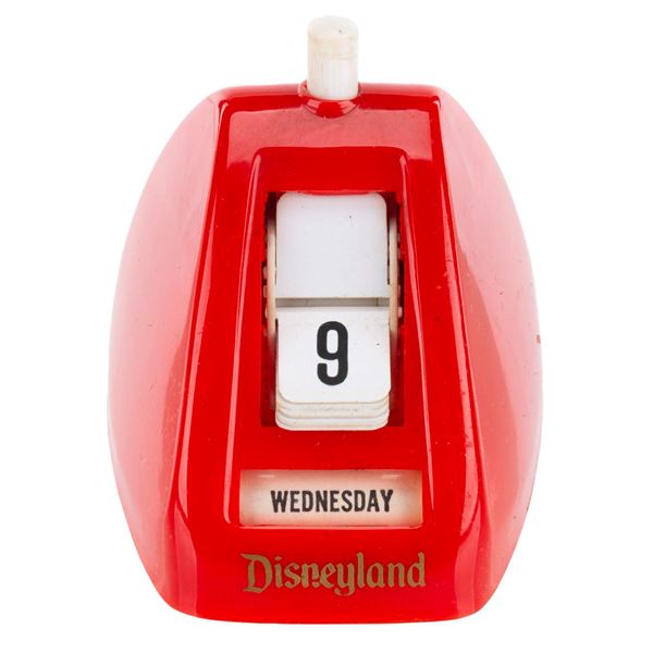A Disneyland Perpetual/Click-a-Day Calendar.