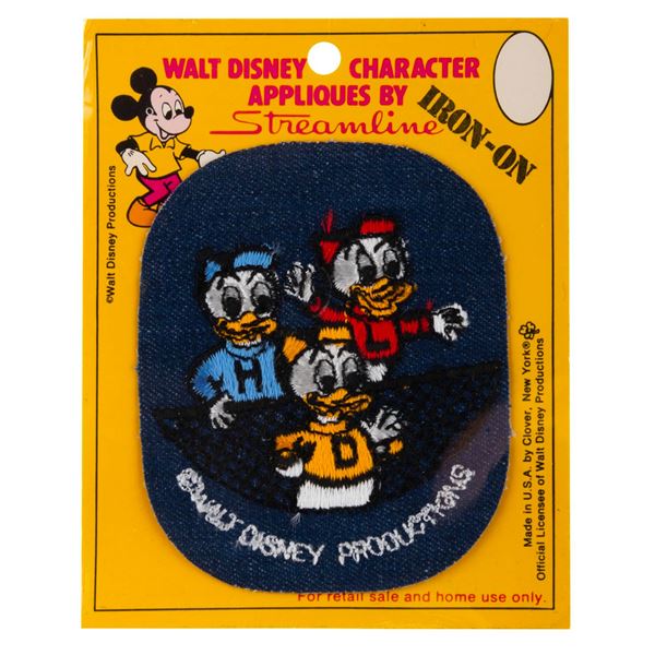 A Donald’s Nephews Iron-On Patch.
