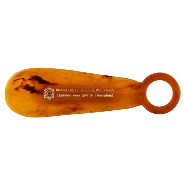 A Grand Hotel Anaheim Shoe Horn.