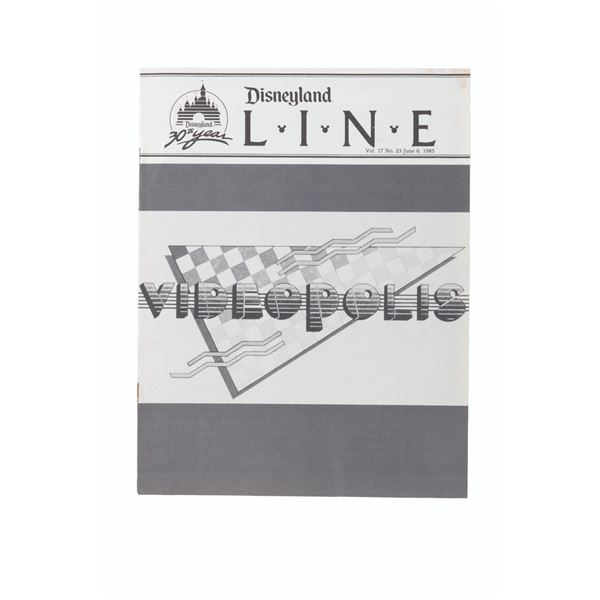 A Disneyland Line Videopolis Issue.