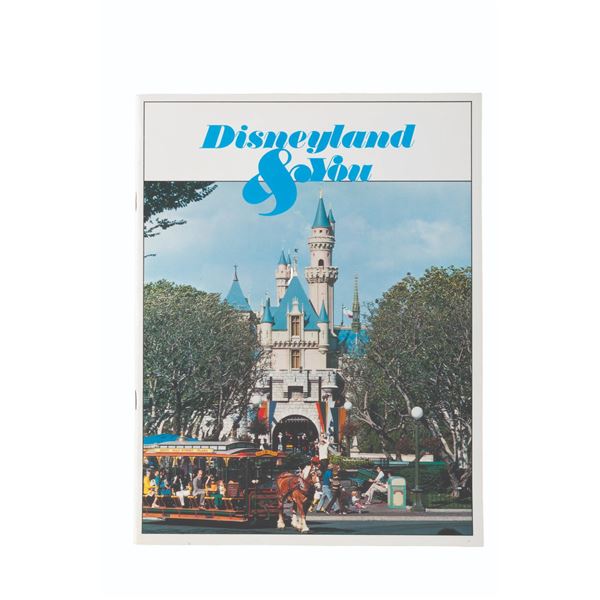 A 1982 Disneyland & You Booklet.