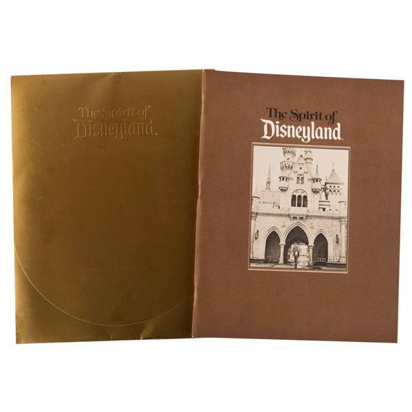 A 1985 The Spirit of Disneyland Book.
