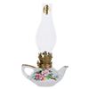 Image 1 : A Ruggles Floral Tea Pot-Shaped Ceramic Oil Lamp.