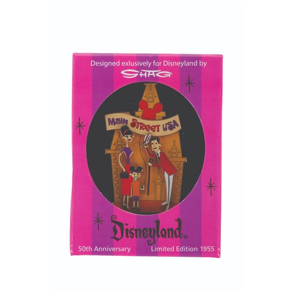 A SHAG Disneyland 50th Main Street, U.S.A. Pin.