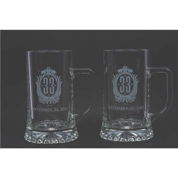 A Pair of Club 33 Oktoberfest 2010 Mugs.