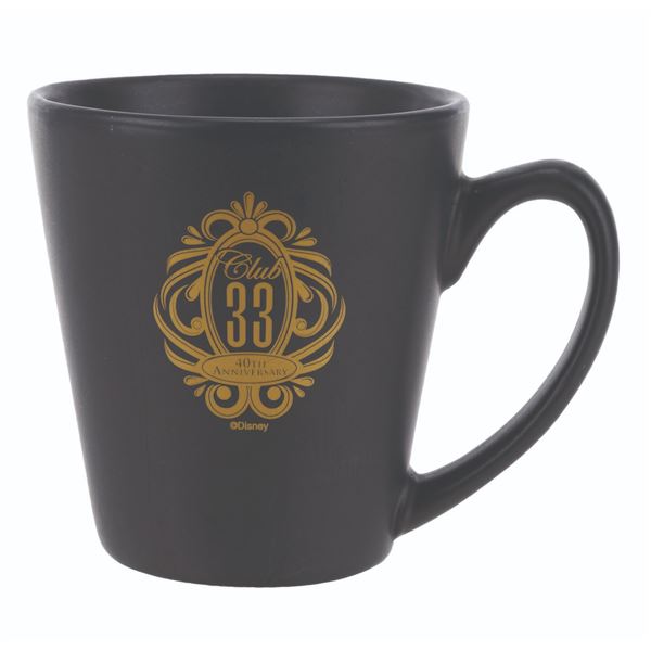 A Club 33 40th Anniversary Mug.