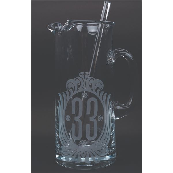 A Club 33 Pitcher and Stirrer.